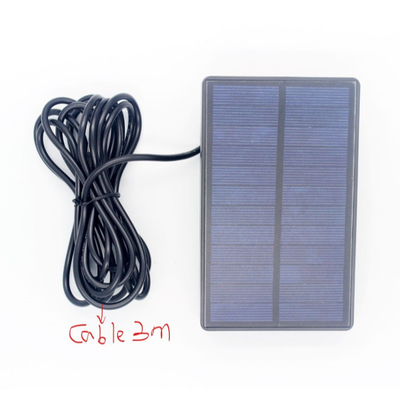9V 1.6W Solar Panels 1000mA Hunting Tripod Compass Trail Camera Accessory