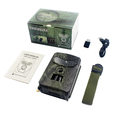 PR100C Hunter Trail Camera 26pcs LED  940nm 12MP 1080P IP56 waterproof