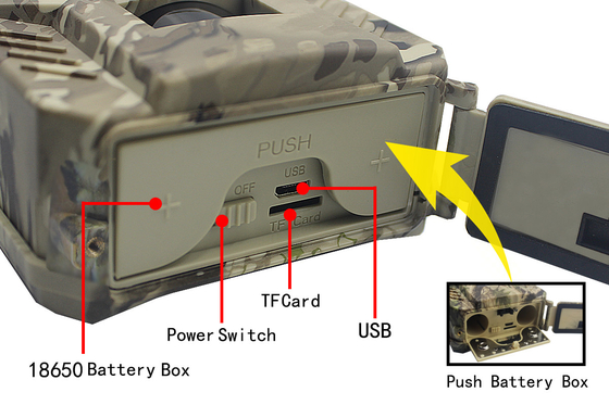 PR200 Hunter Trail Camera 5MP IP54 1080P High Definition Trail Camera Pr200 Weather Resistant