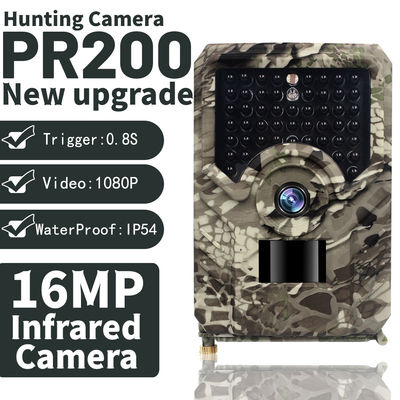 49pcs HD Hunting Camera PR200 PRO 1080P Outdoor Night Vision Camera For Wildlife
